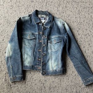 Silver Jeans Blue Denim Jacket